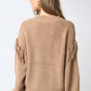 Karli Fringe Knit Sweater