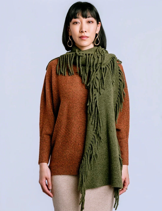 Sachi Scarf in Olive Jade