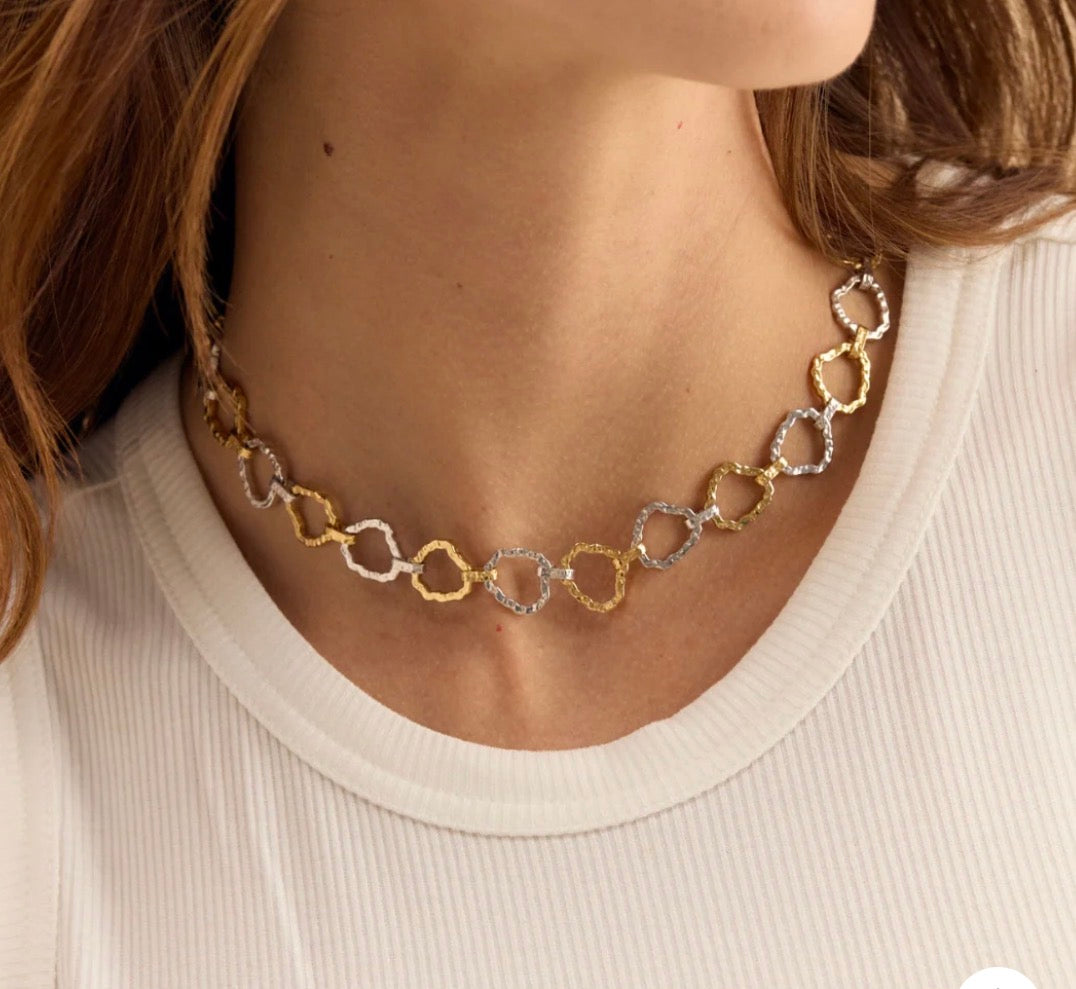 South of Broad Two-Toned Necklace