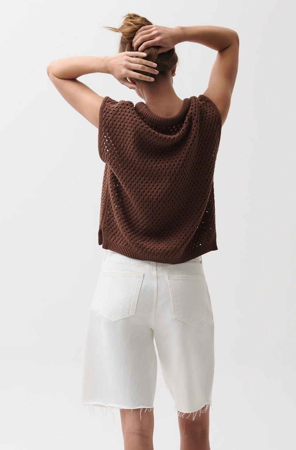 Beck Open Knit Crop