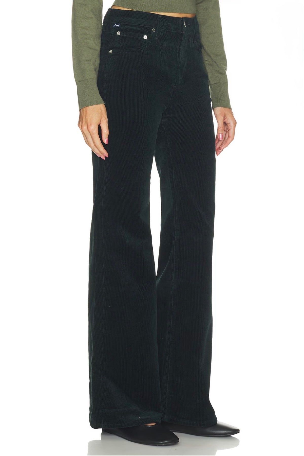 Kimberly 70’s Stretch Velvet Flare