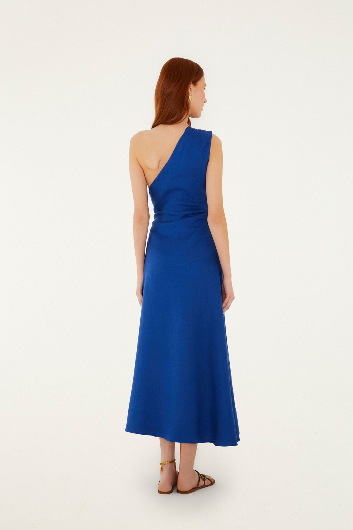 One Shoulder Maxi
