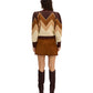 Fuzzy Chevron Sweater