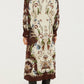 Millena Winter White Midi Shirt Dress