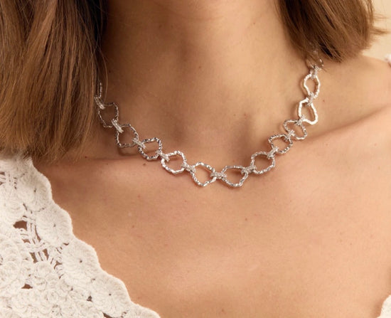 South of Broad Rhodium Plated Necklace