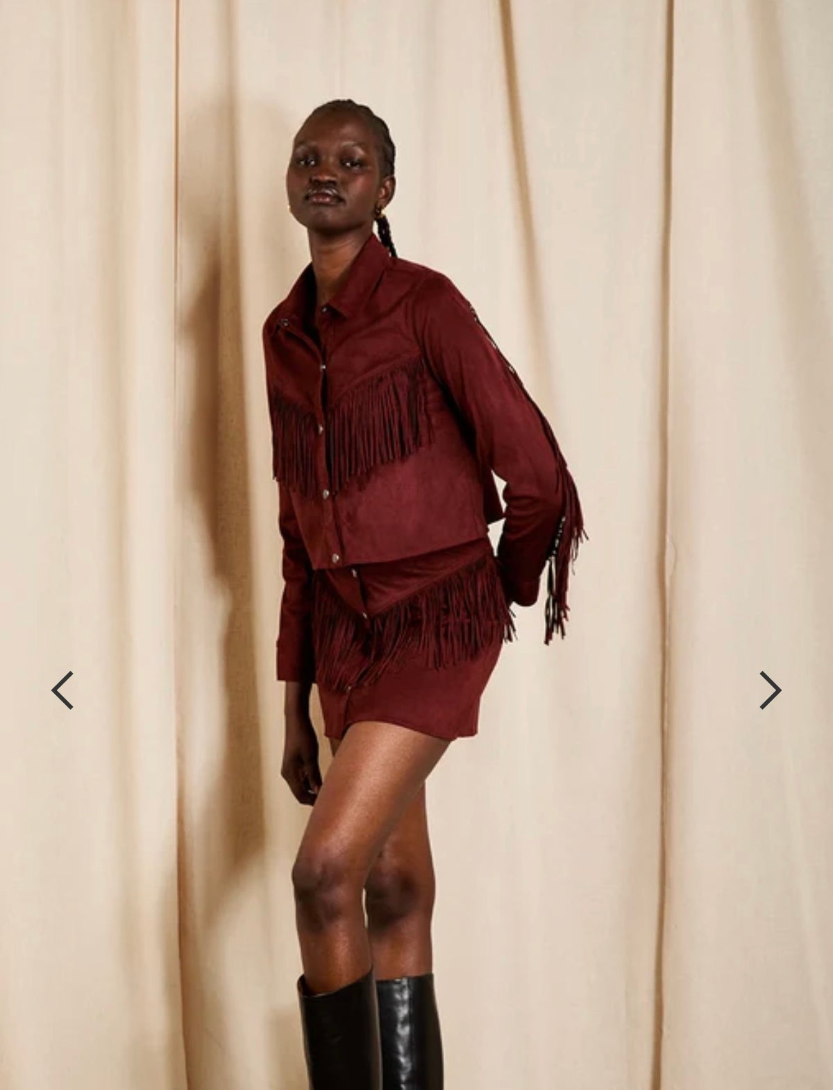 Bonnie Fringe Skirt