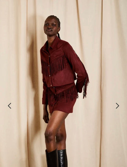 Bonnie Fringe Skirt