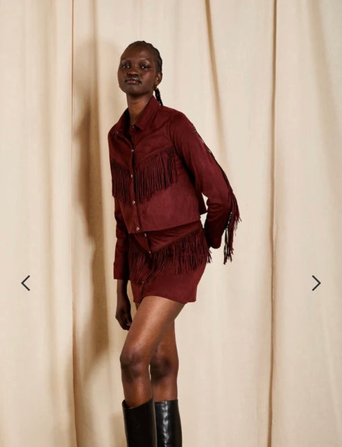 Bonnie Fringe Skirt