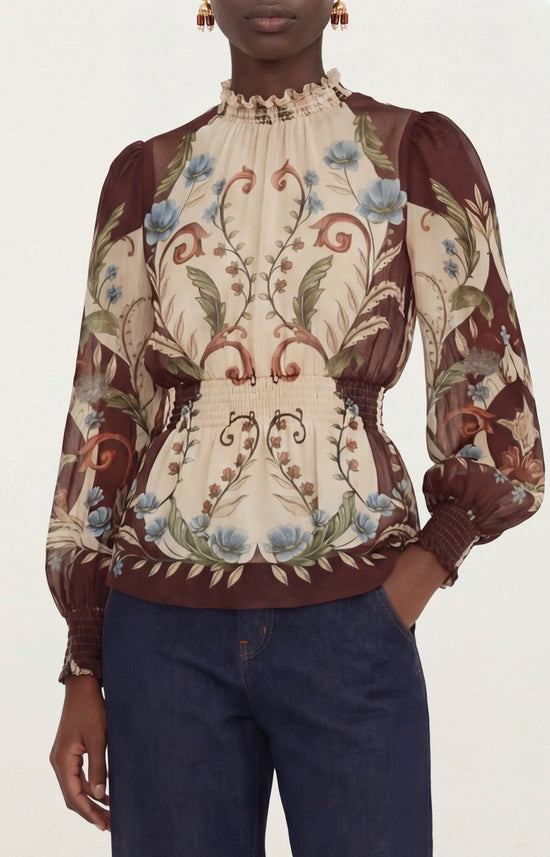 Millena Winter White Blouse