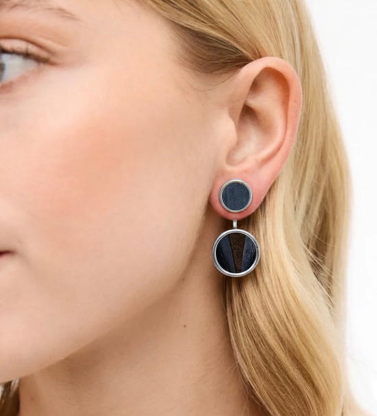 Lauren Bezel Jacket Earrings
