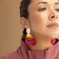 Double Feather Earrings