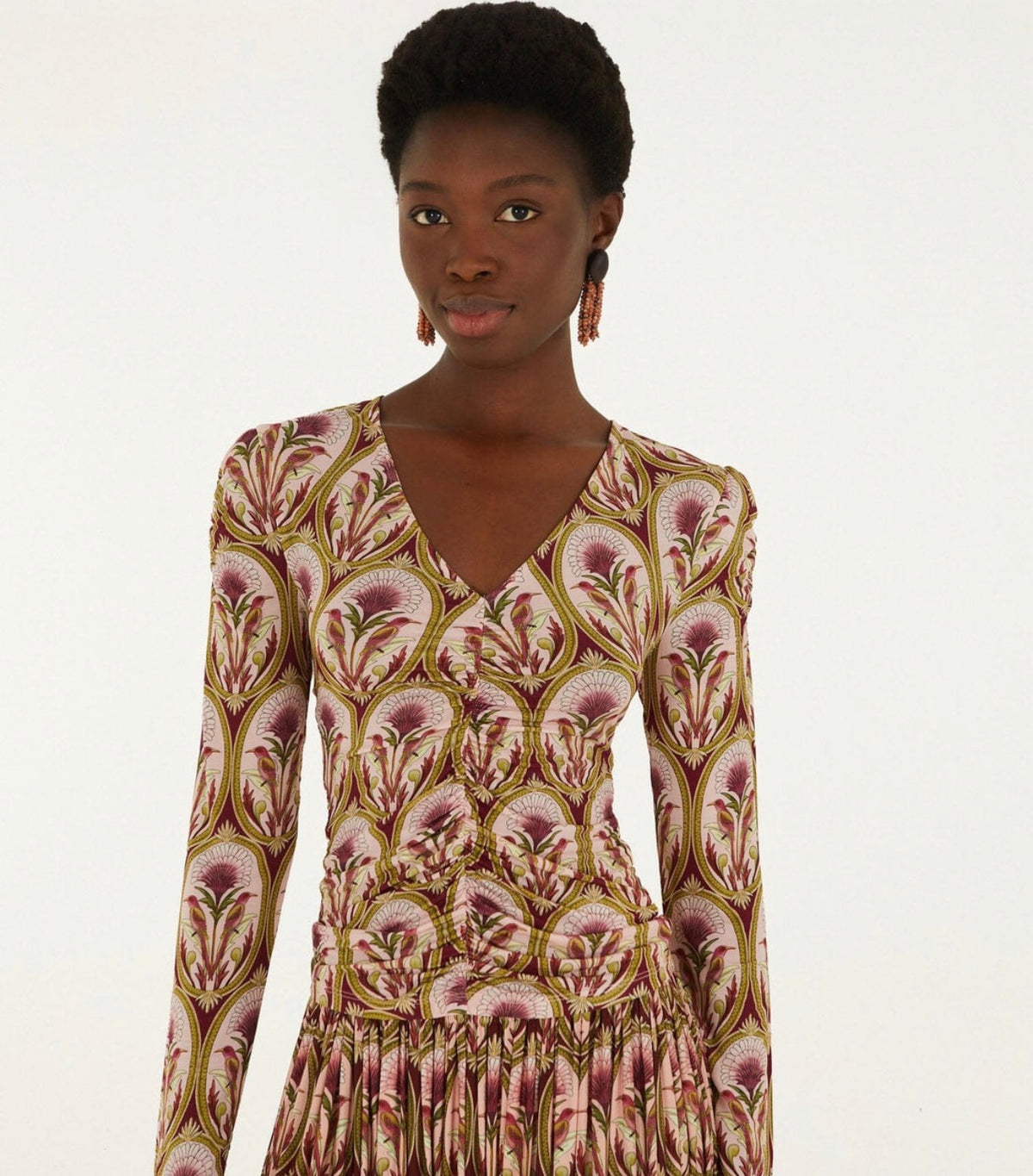 Farm Rio Jersey Blouse