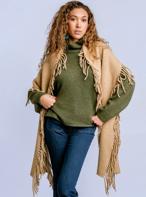 Sachi Scarf in Warm Wheat
