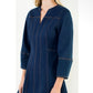 Denim V-Neck Dress