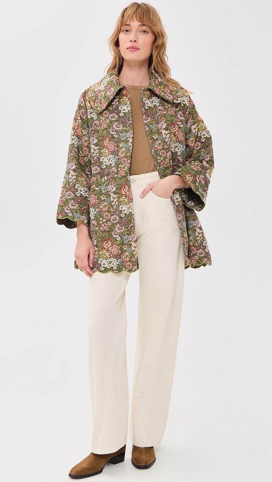 Jacquard Trench