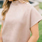 Sand Suede Top