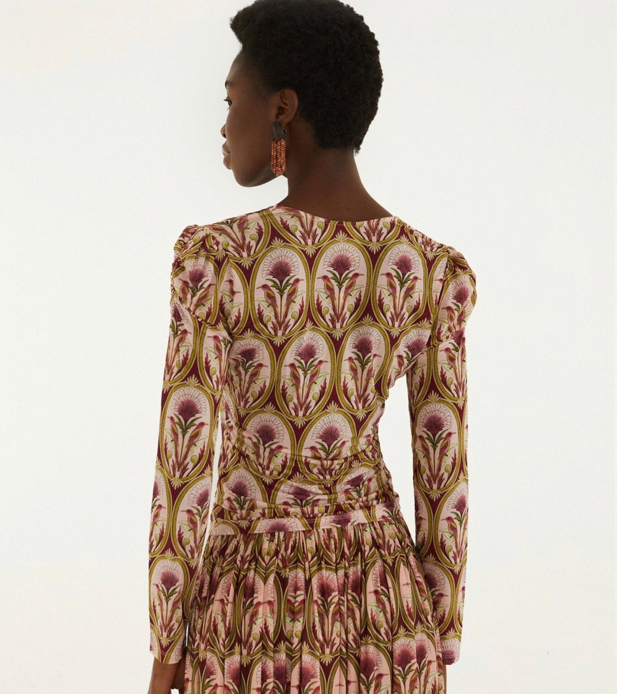 Farm Rio Jersey Blouse