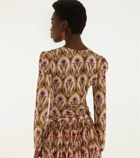 Farm Rio Jersey Blouse