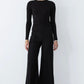 Ponte Wide Leg Crop