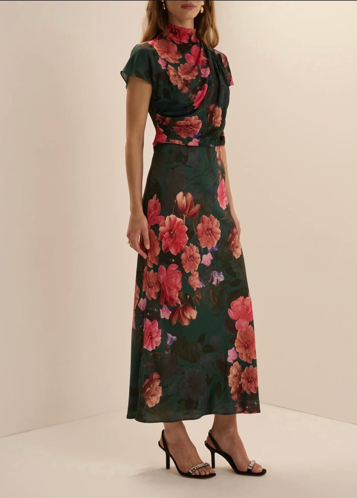 Favorite Skirt in Gemstone Floral