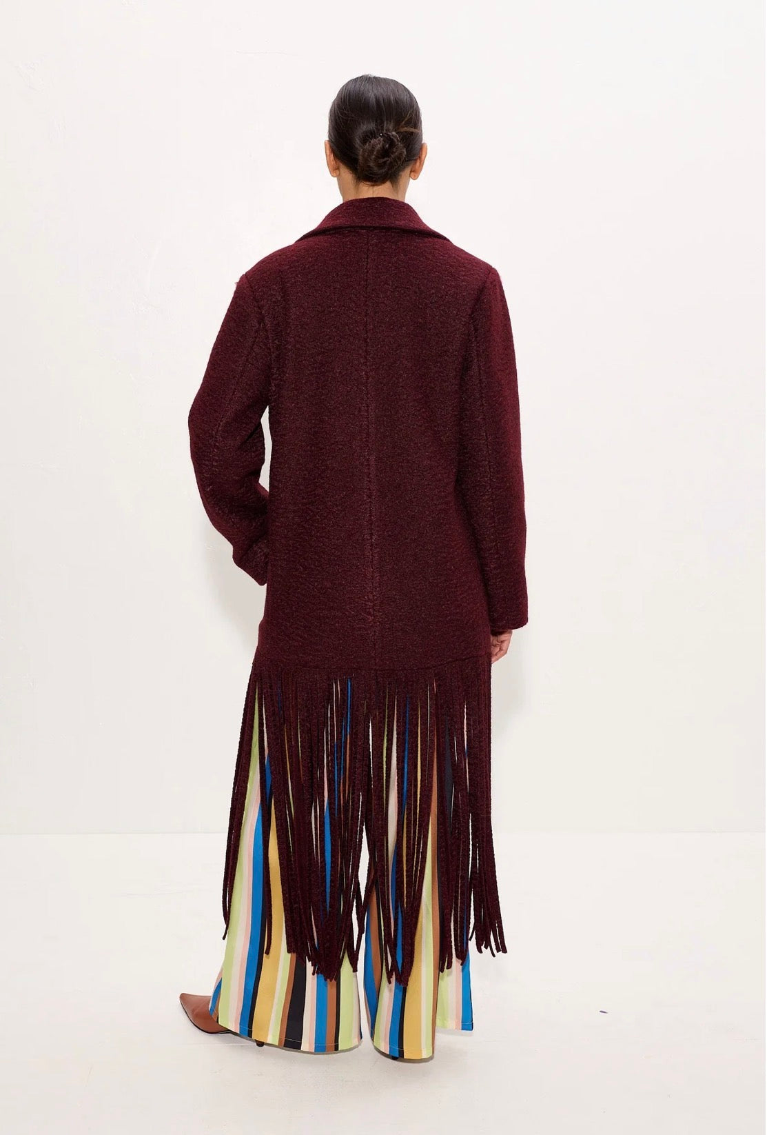 Veronica Fringe Coat