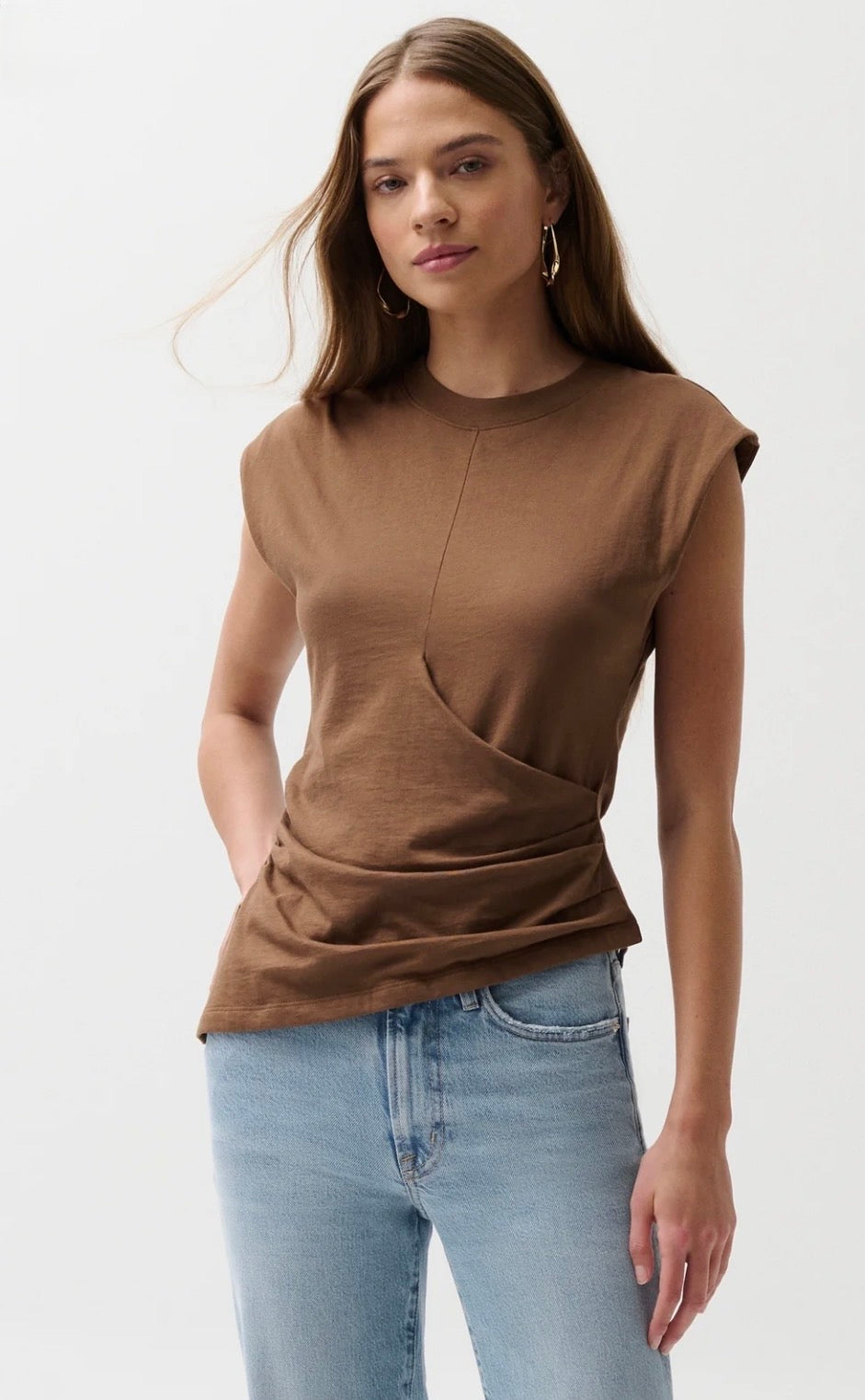 Nya Draped Tee