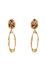 Organic Drop Earring